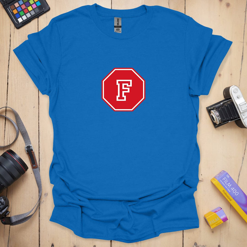 T-Shirt With F-Stop Sign Design for Photography Fans