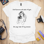 T-Shirt for Photographers Who Love Finding Their Shot