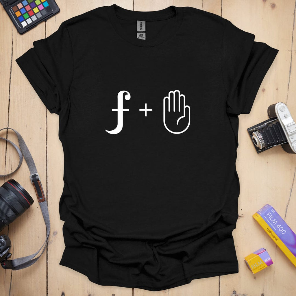 T-Shirt With F-Stop Graphic for Photography Fans