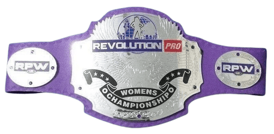 First RPW Revolution Pro Women’s Championship Title Belt