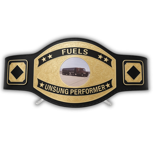 Custom Fuel Truck Wrestling Championship Belt