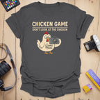 T-Shirt With Camera Chicken Game Over Graphic