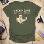 T-Shirt With Camera Chicken Game Over Graphic