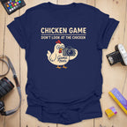 T-Shirt With Camera Chicken Game Over Graphic