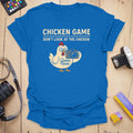 T-Shirt With Camera Chicken Game Over Graphic