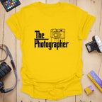 T-Shirt With Godfather Photographer Graphic
