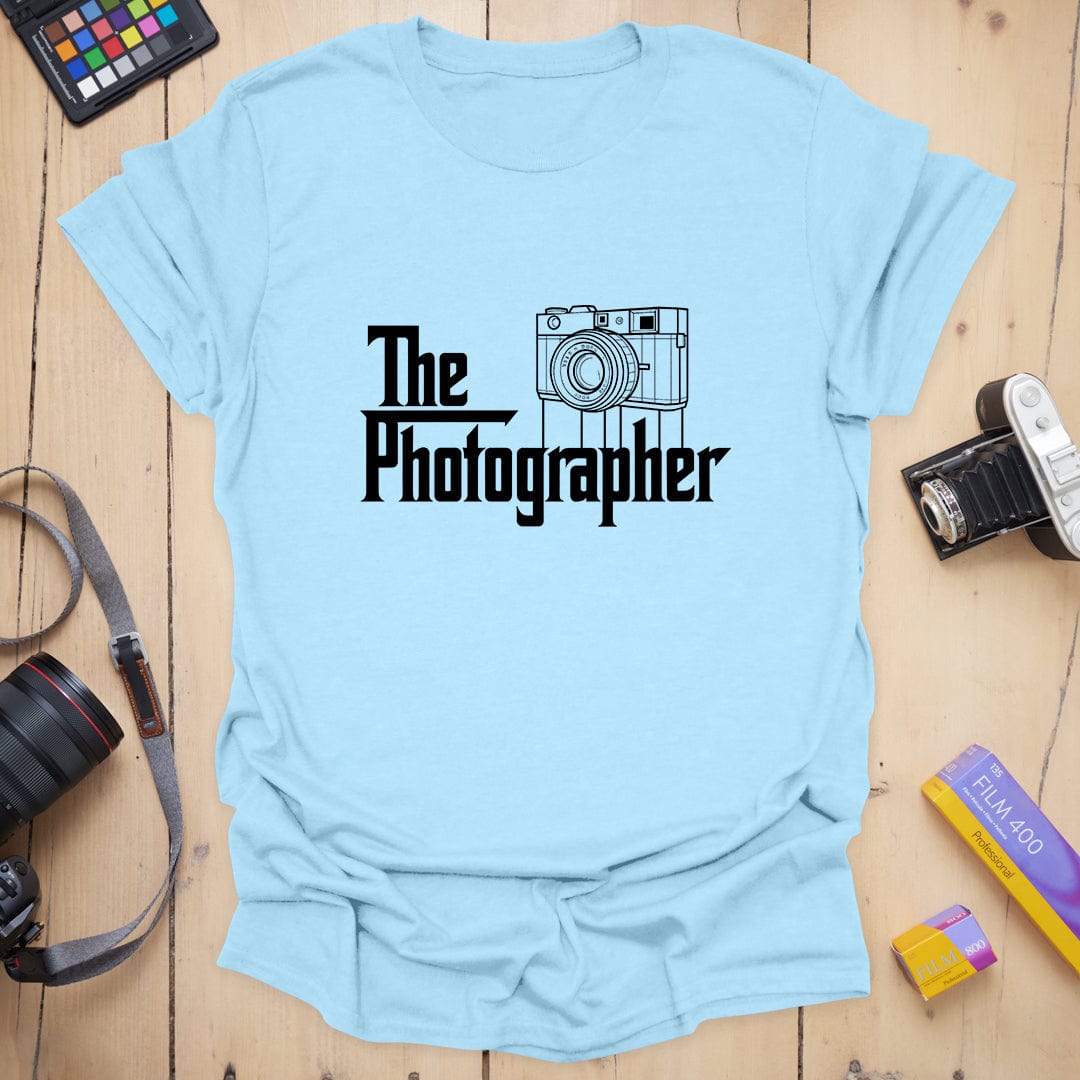 T-Shirt With Godfather Photographer Graphic