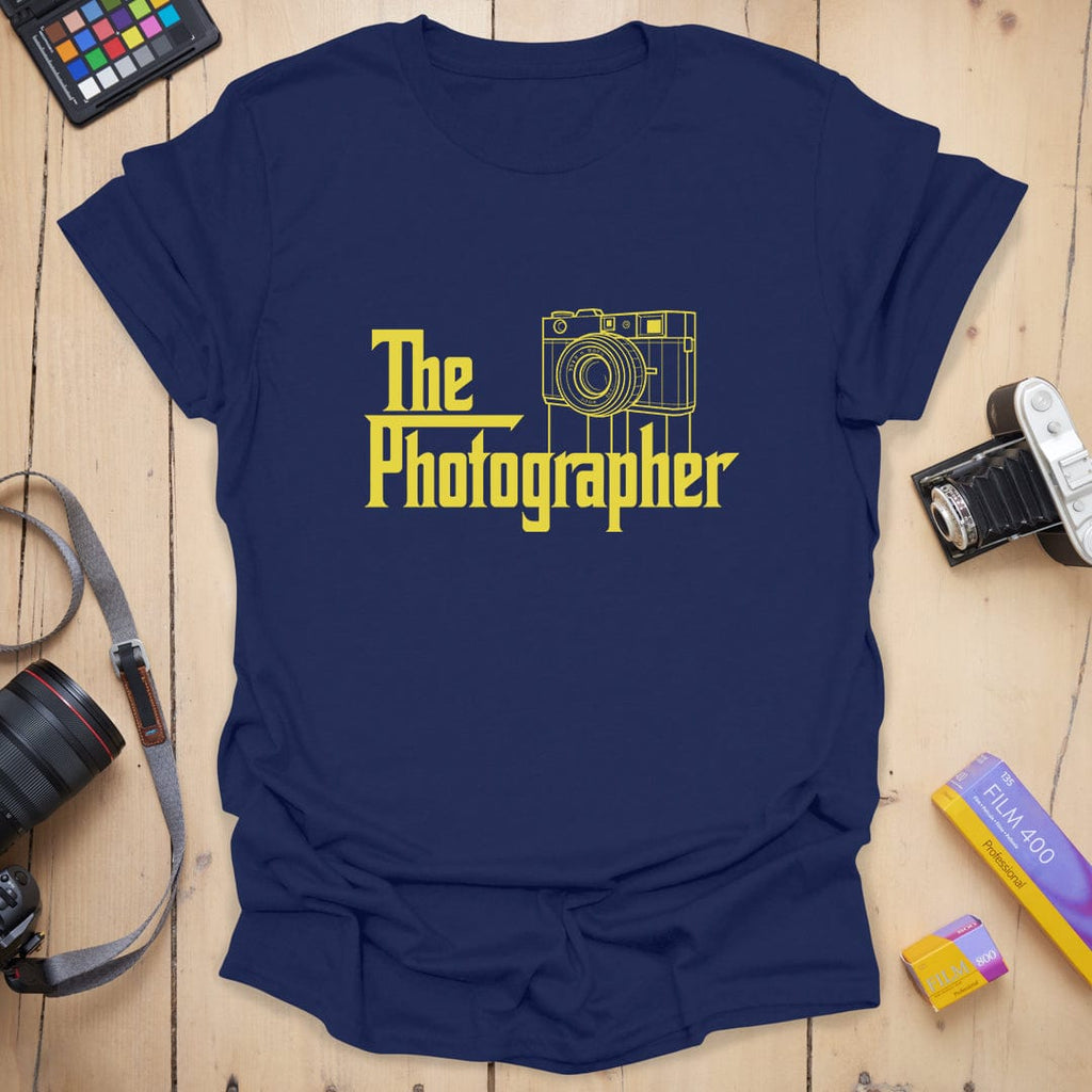 T-Shirt With Godfather Photographer Graphic