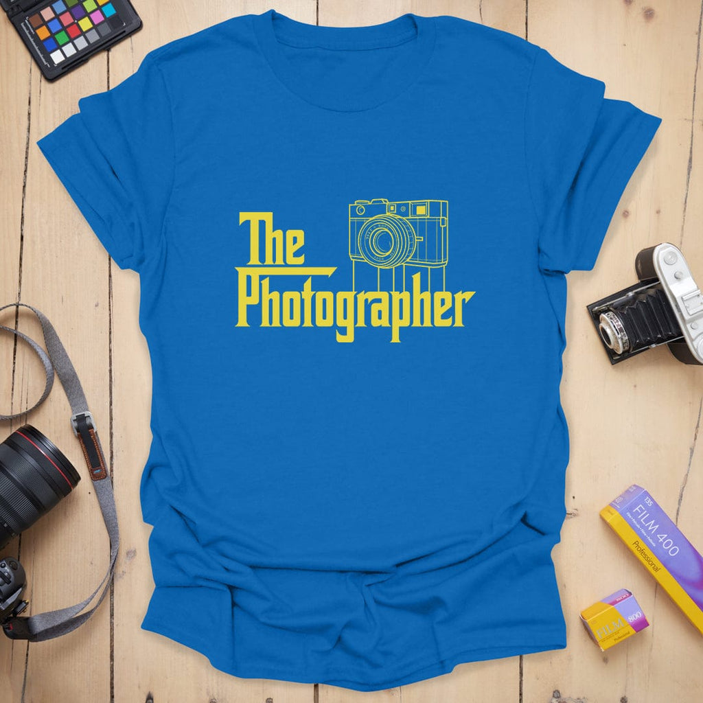 T-Shirt With Godfather Photographer Graphic