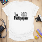 T-Shirt With Godfather Photographer Graphic