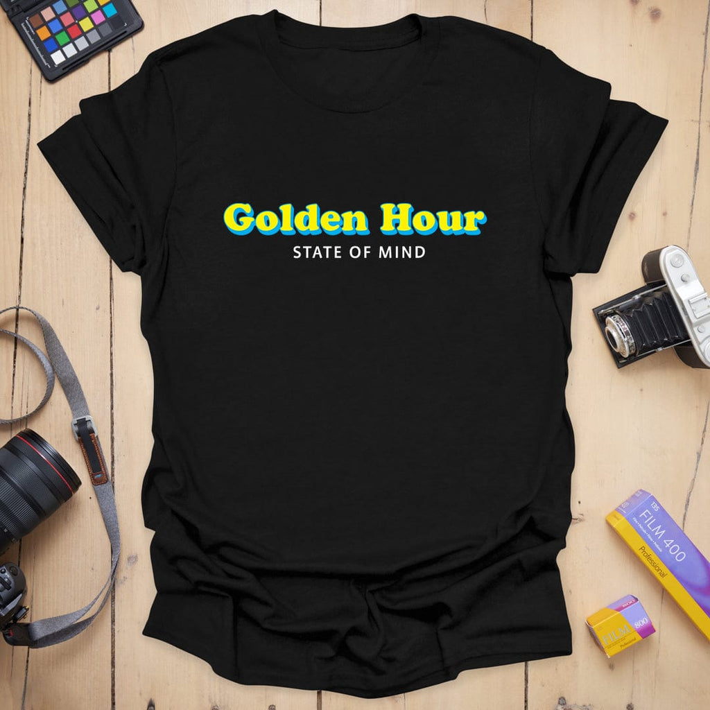 T-Shirt With Golden Hour Vintage Photography Design