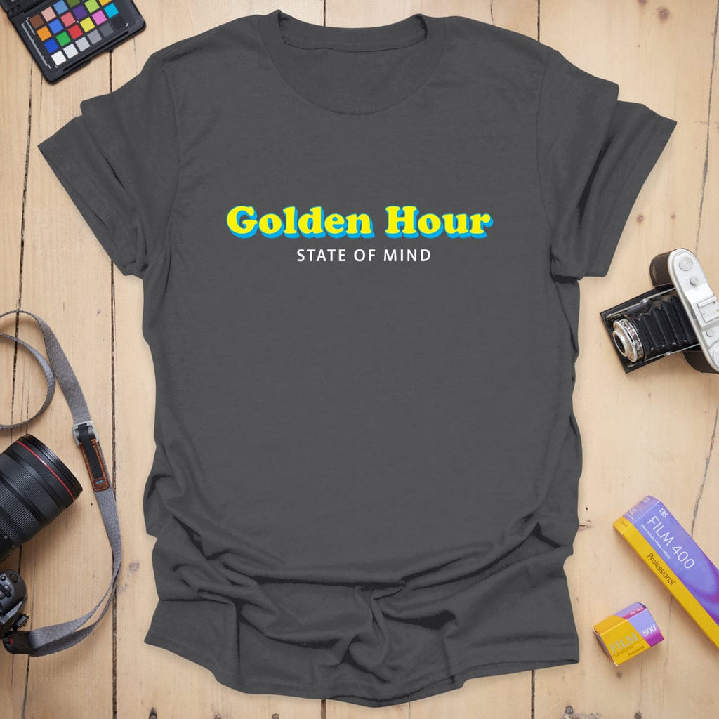 T-Shirt With Golden Hour Vintage Photography Design