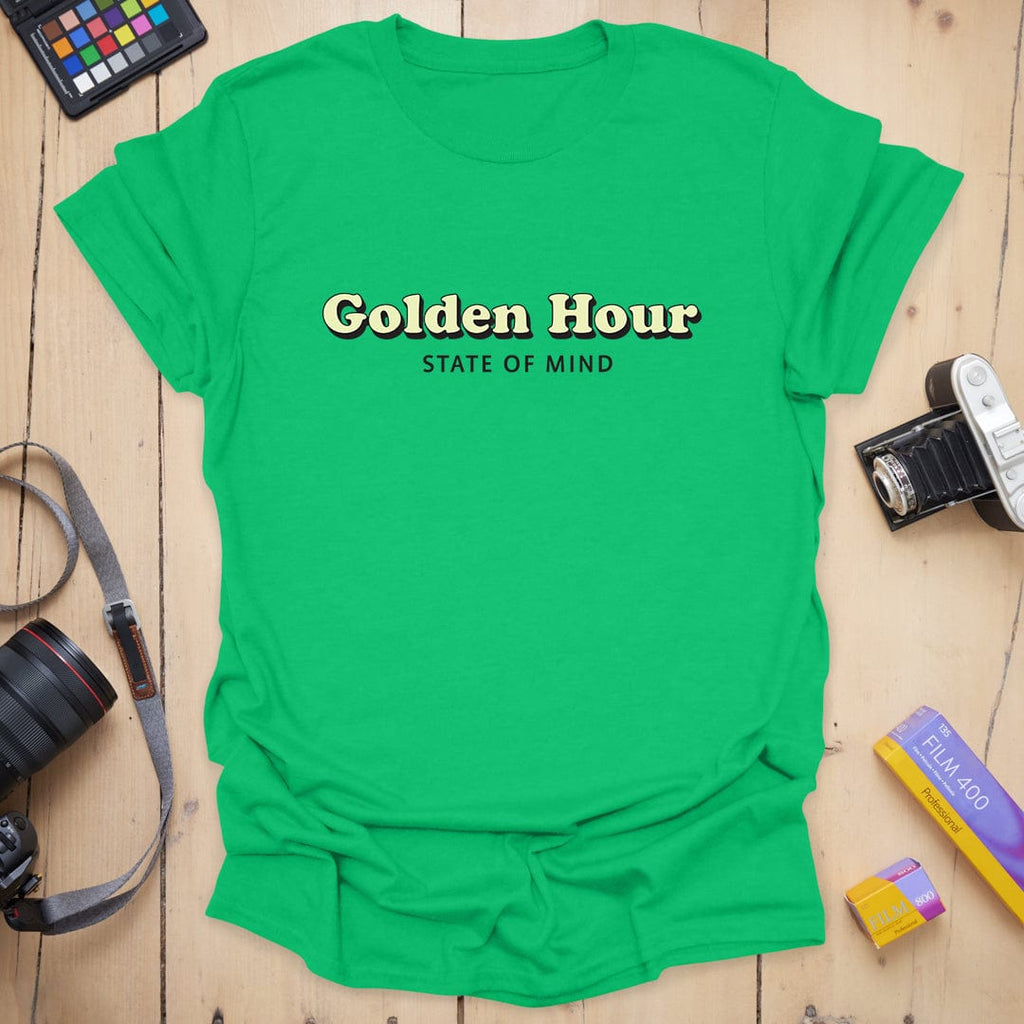 T-Shirt With Golden Hour Vintage Photography Design