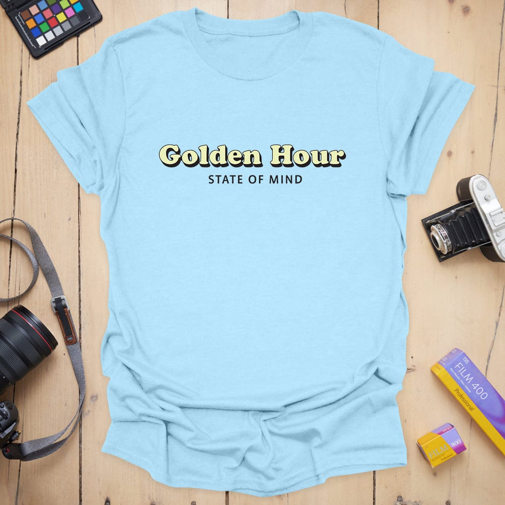 T-Shirt With Golden Hour Vintage Photography Design