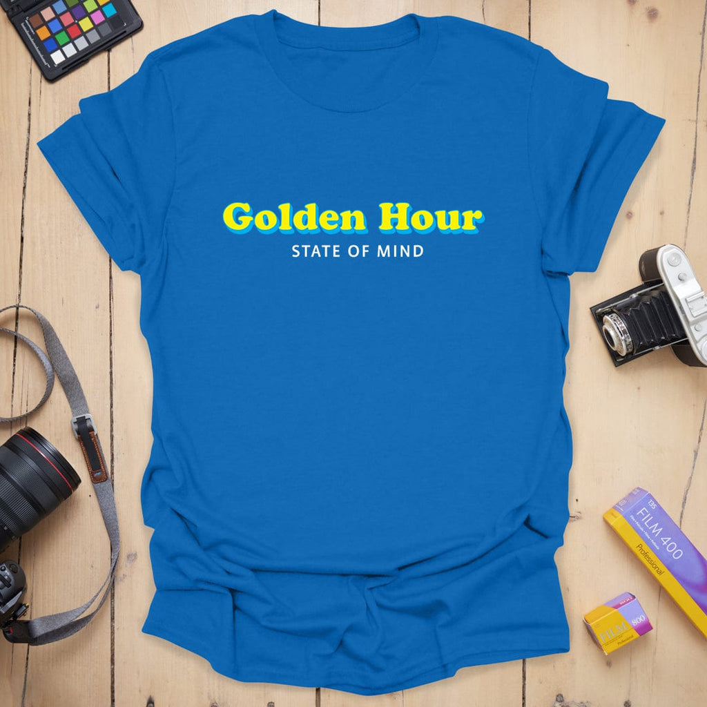 T-Shirt With Golden Hour Vintage Photography Design