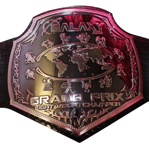 Galaxy Grand Prix Lightweight Championship Belt