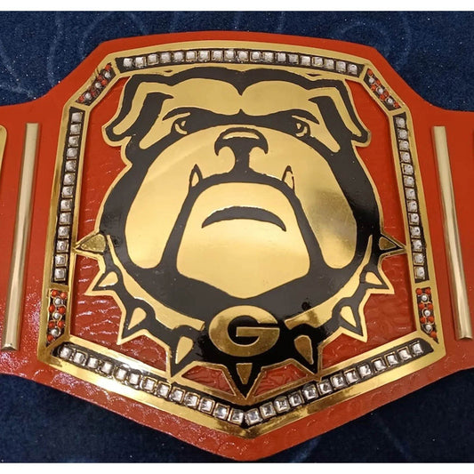 Georgia Bulldog Championship Replica Title belt