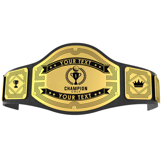 Custom  Championship Golf Belt