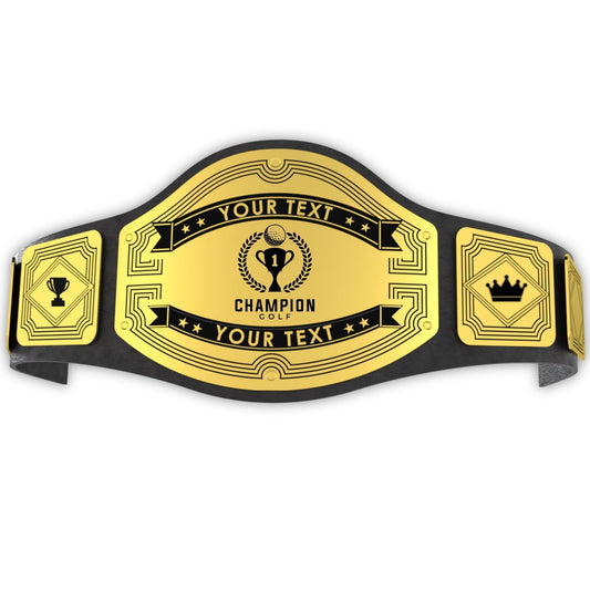 Golf Trophy Champion Belt