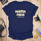 T-Shirt With Retro HF Camera Club Typography