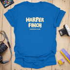 T-Shirt With Retro HF Camera Club Typography