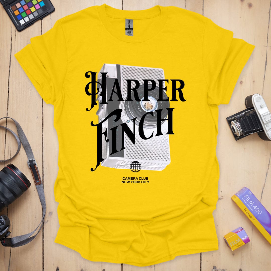 T-Shirt With HF Camera Club Design
