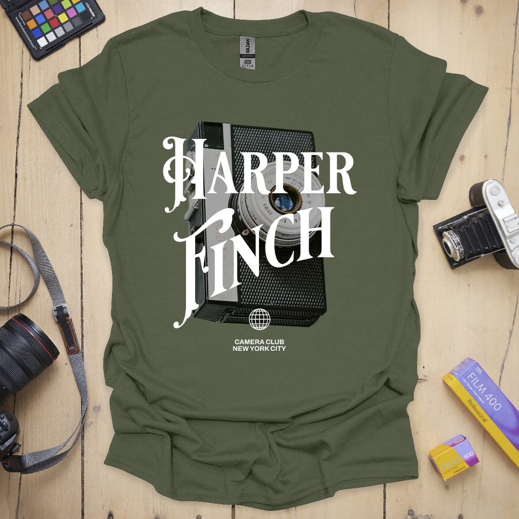 T-Shirt With HF Camera Club Design
