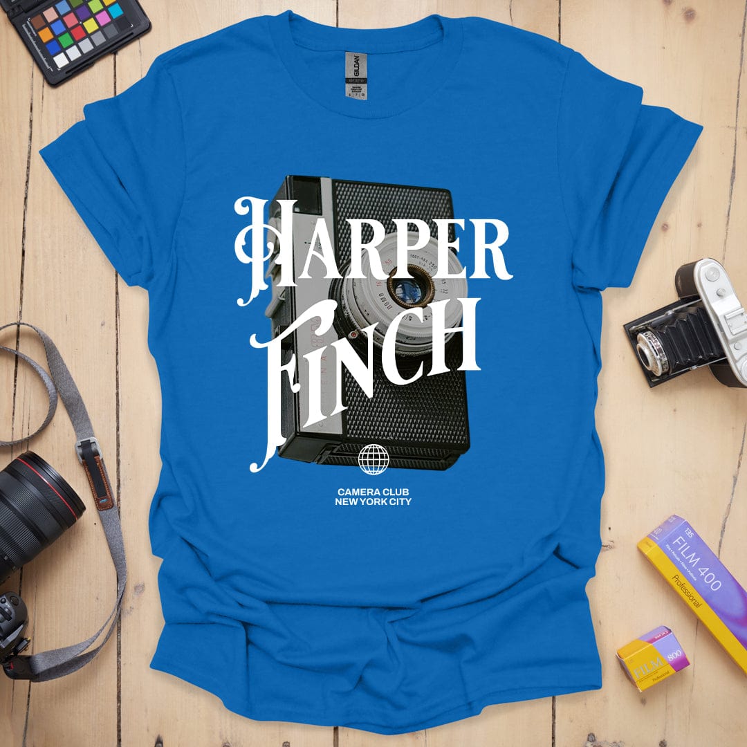 T-Shirt With HF Camera Club Design