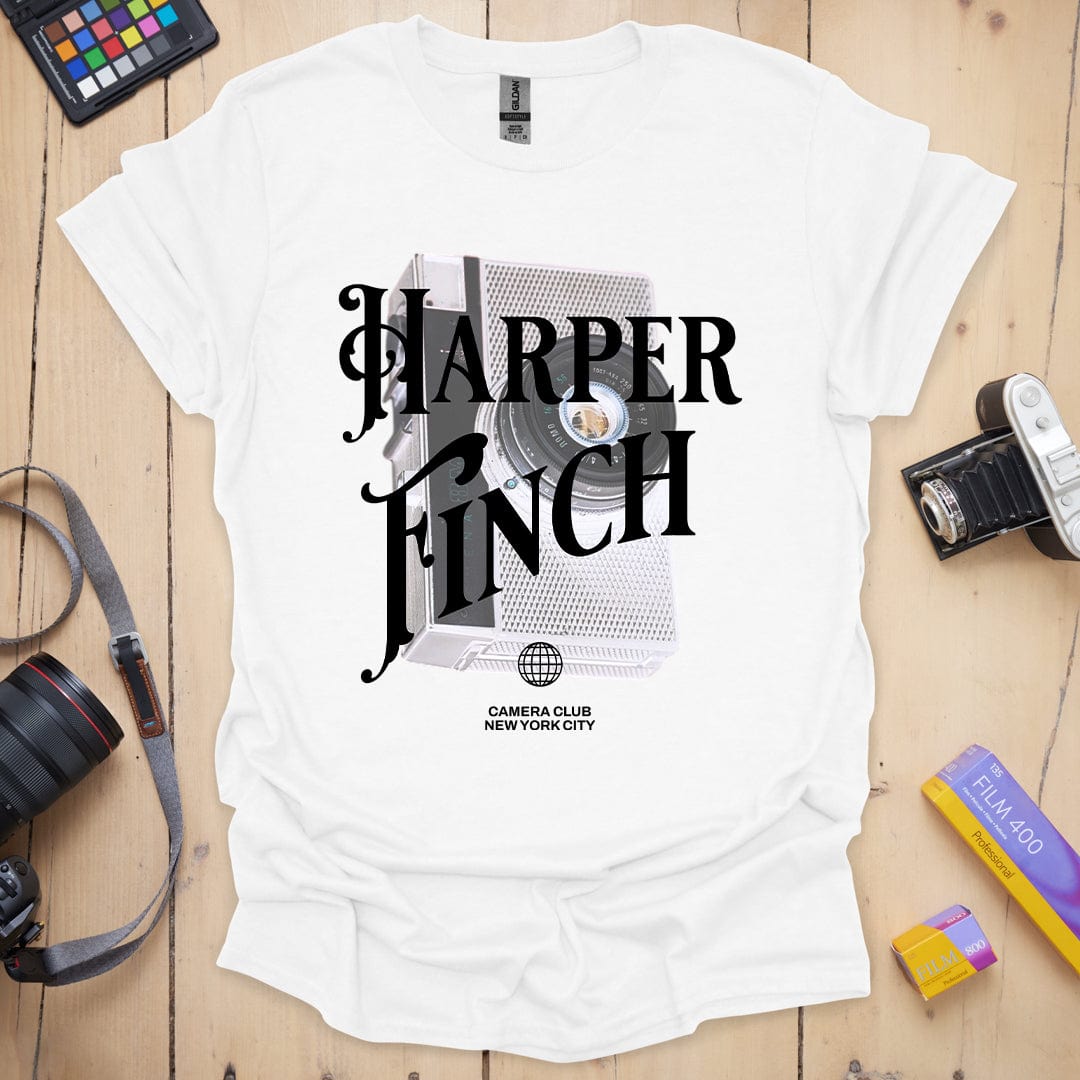 T-Shirt With HF Camera Club Design