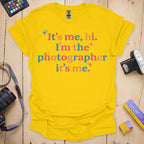 T-Shirt With Colorful, Playful On-Set Style