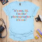 T-Shirt With Colorful, Playful On-Set Style