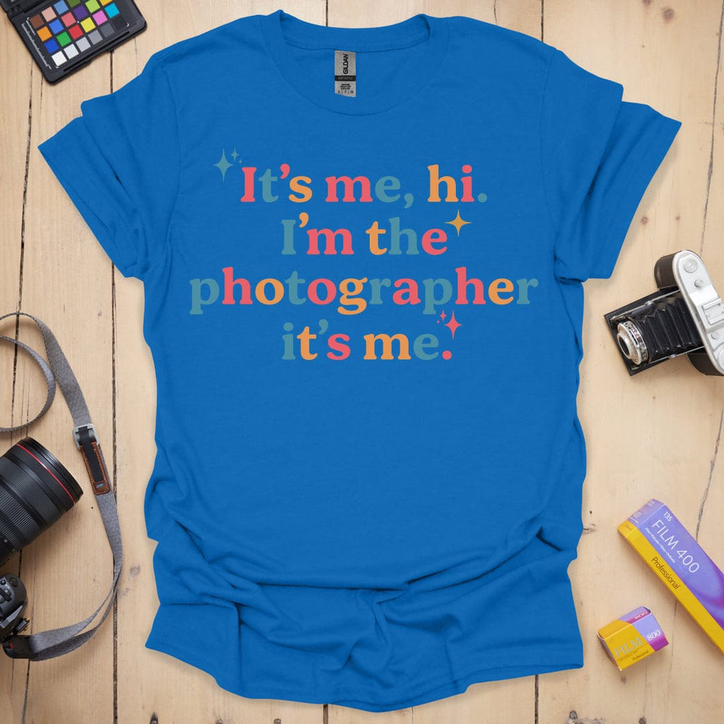 T-Shirt With Colorful, Playful On-Set Style