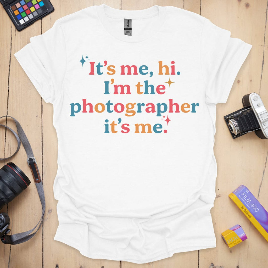 T-Shirt With Colorful, Playful On-Set Style