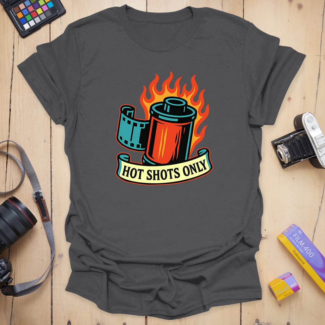 T-Shirt With Bold Colors for Camera Roll Hot Shots