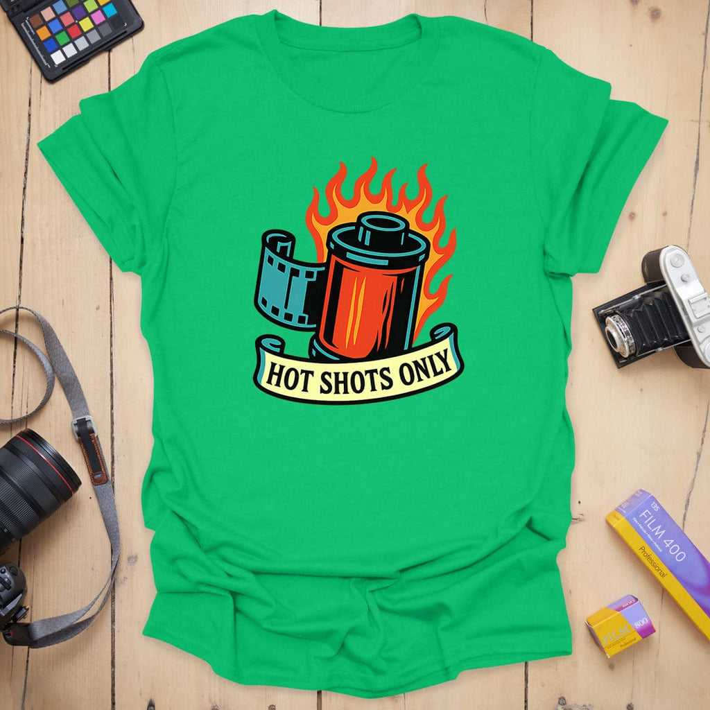 T-Shirt With Bold Colors for Camera Roll Hot Shots