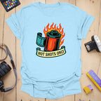 T-Shirt With Bold Colors for Camera Roll Hot Shots