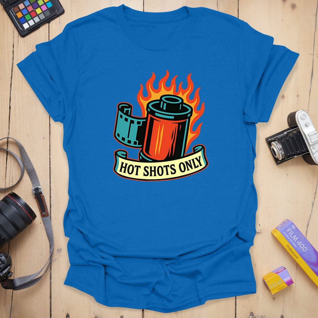 T-Shirt With Bold Colors for Camera Roll Hot Shots