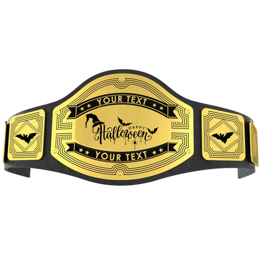 Golden Bat Halloween Championship Belt