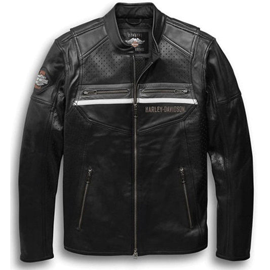 Harley Davidson Men’s Llano Perforated Jacket