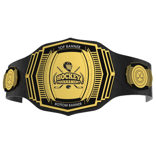 Custom Hockey Championship Belt