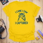 T-Shirt With Camera Critter Photographer Graphic
