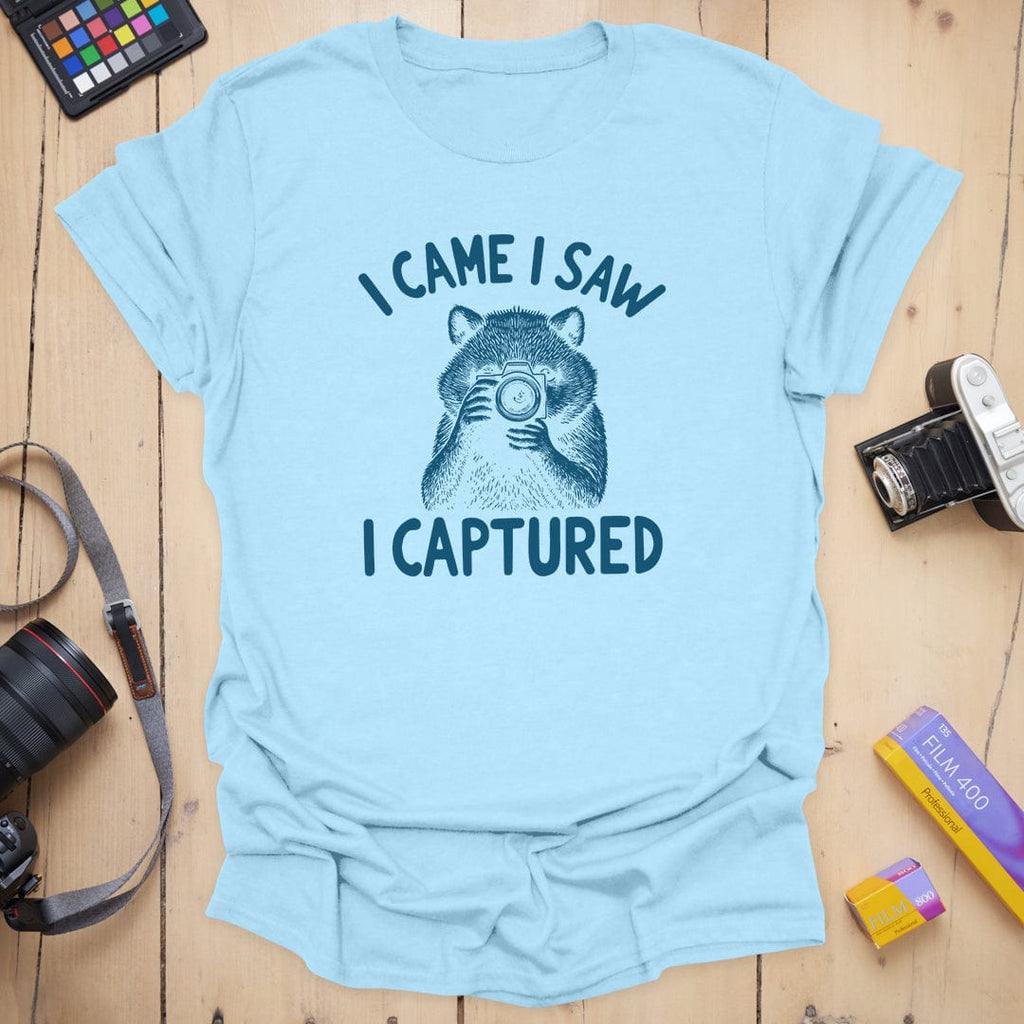 T-Shirt With Camera Critter Photographer Graphic