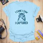 T-Shirt With Camera Critter Photographer Graphic
