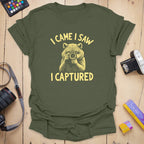 T-Shirt With Camera Critter Photographer Graphic