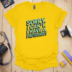 T-Shirt With Photographer Humor and Camera-Ready Style