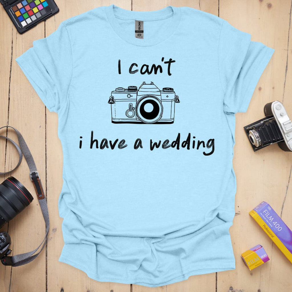 Wedding Photographer T-Shirt for Busy Weekends