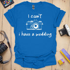 Wedding Photographer T-Shirt for Busy Weekends