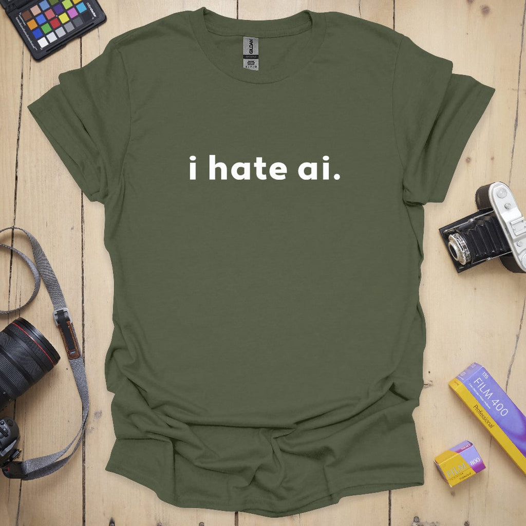 T-Shirt for Photographers Who Prefer Real Images