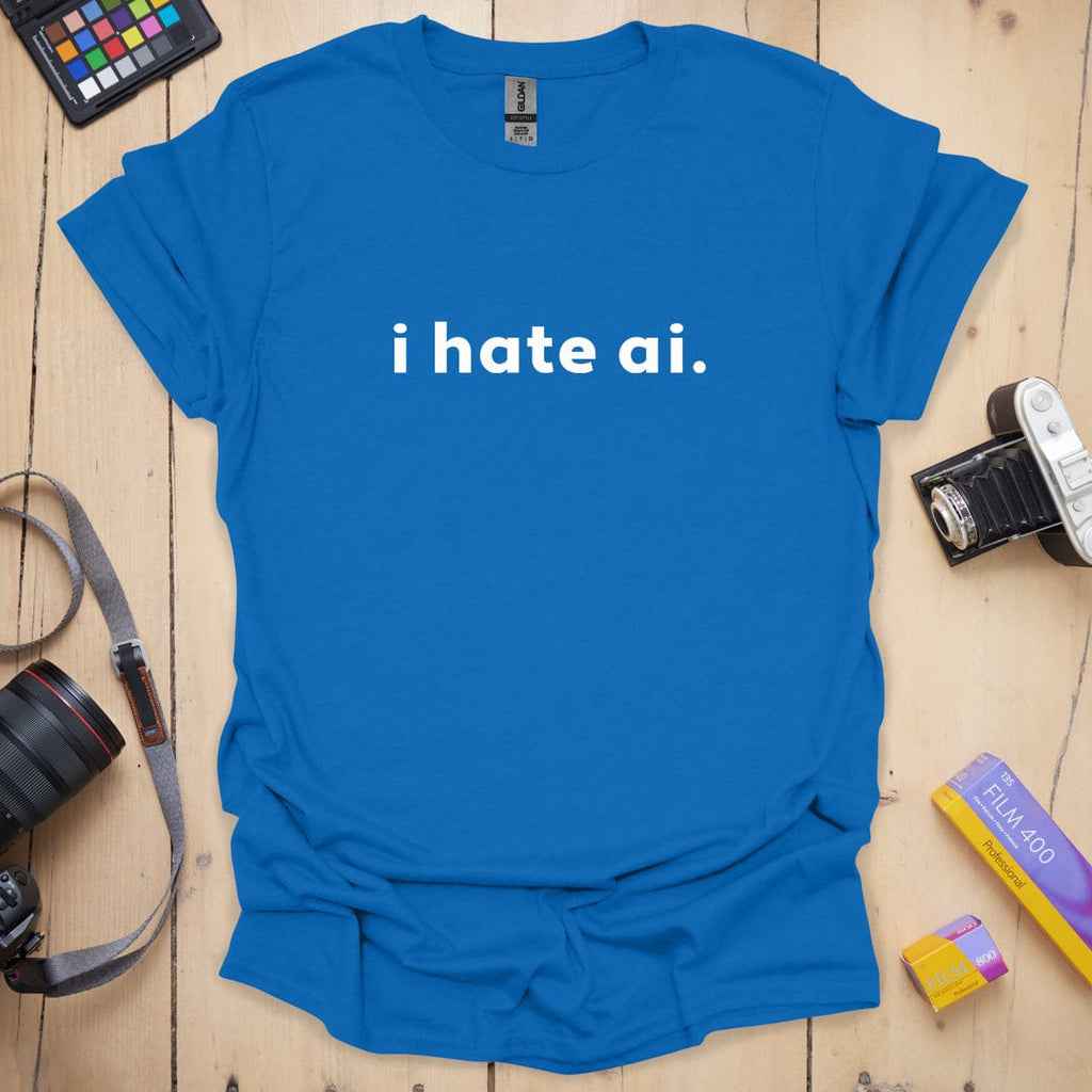 T-Shirt for Photographers Who Prefer Real Images