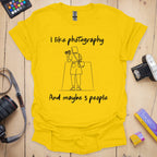 T-Shirt With Maybe 3 People Photography Design